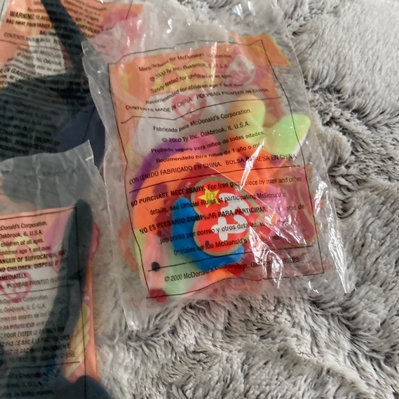 6 Vintage McDonald’s Ty Teenie Beanie Babies - Picture 5 of 5